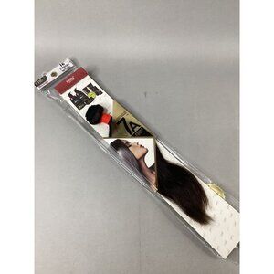 16” Straight Natural 7A Quality Brazilian 100% Human Hair Natural (dark) Extensi